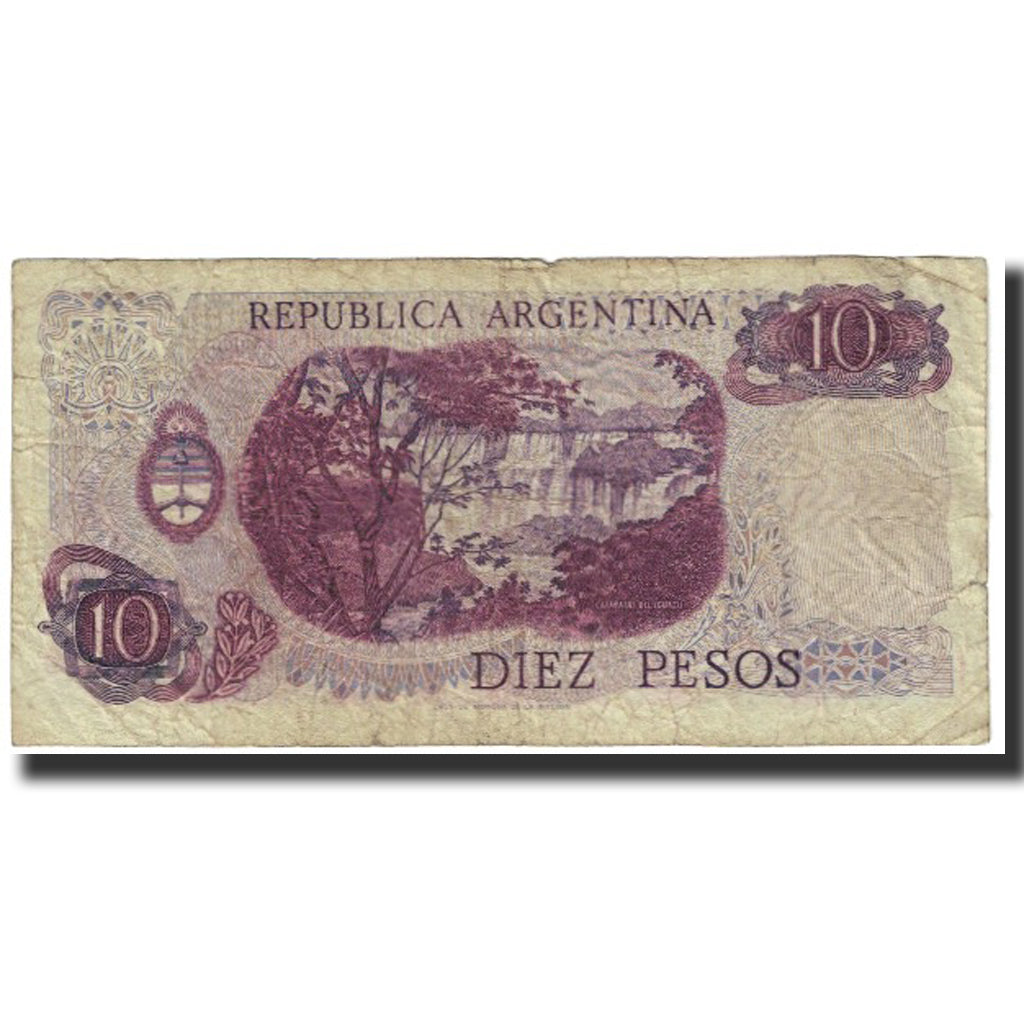 Banknote, Argentina, 10 Pesos, KM:300, VF(20-25)