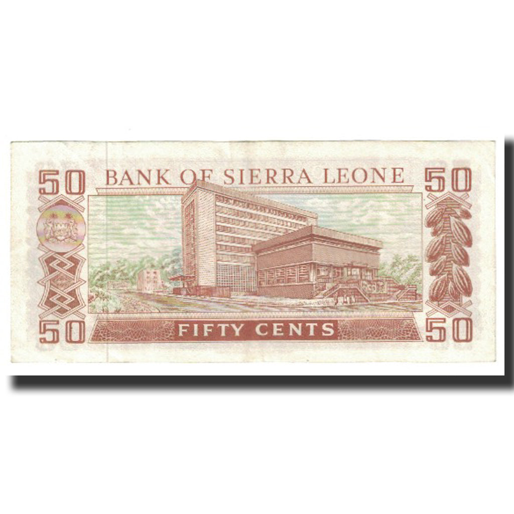 Billet, Sierra Leone, 50 Cents, KM:4a, TTB