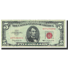 Banconote, Stati Uniti, Five Dollars, 1963, BB