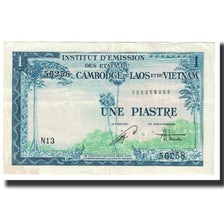 Banknote, FRENCH INDO-CHINA, 1 Piastre = 1 Dong, KM:105, EF(40-45)