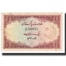 Geldschein, Pakistan, 1 Rupee, KM:10a, SS