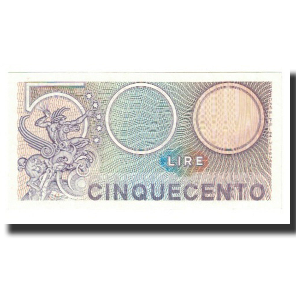Banknot, Włochy, 500 Lire, KM:95, UNC(63)