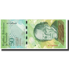 Banknot, Venezuela, 50 Bolivares, 2011, 2011-02-03, KM:92a, UNC(65-70)