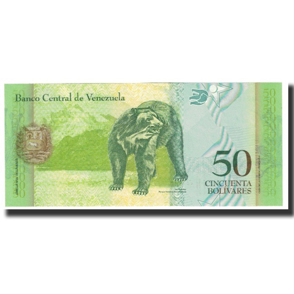 Banknote, Venezuela, 50 Bolivares, 2011, 2011-02-03, KM:92a, UNC(65-70)