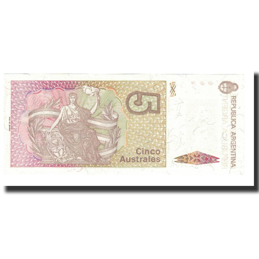 Banconote, Argentina, 5 Australes, KM:324a, FDS