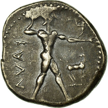 Coin, Bruttium, Caulonia (V century BC), Apollo, Stater, AU(50-53), Silver