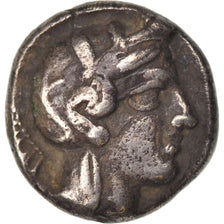 Attica, Athens (490-407 BC), Athena, Drachm, 490-407 AV JC, Athens, AU(50-53),..