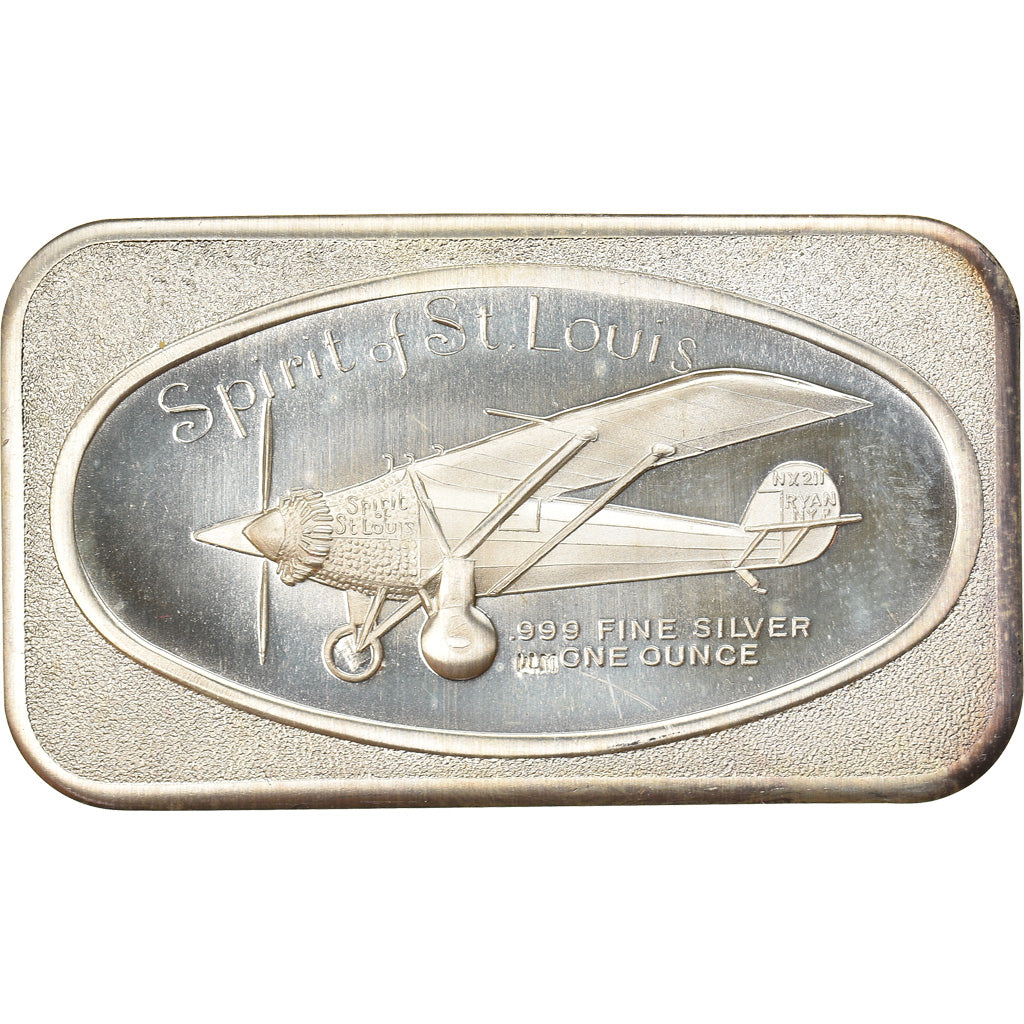 Estados Unidos de América, medalla, 1 TROY OZ. .999 FINE SILVER BAR Spirit of