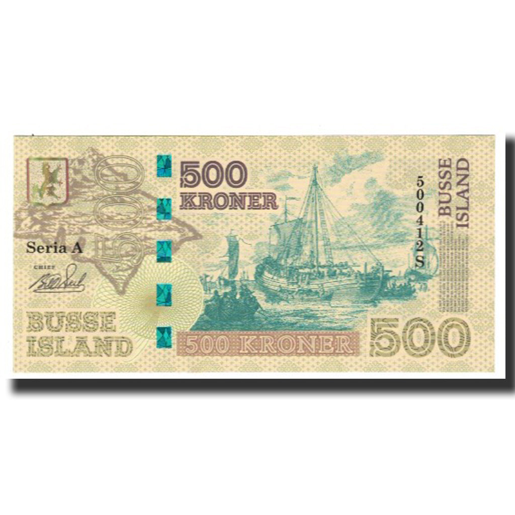 Nota, Finlândia, 500 Kroner, UNC(65-70)