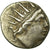 Monnaie, Carie, Rhodes (II-I century BC), Helios, Drachme, Rhodes, TTB+, Argent
