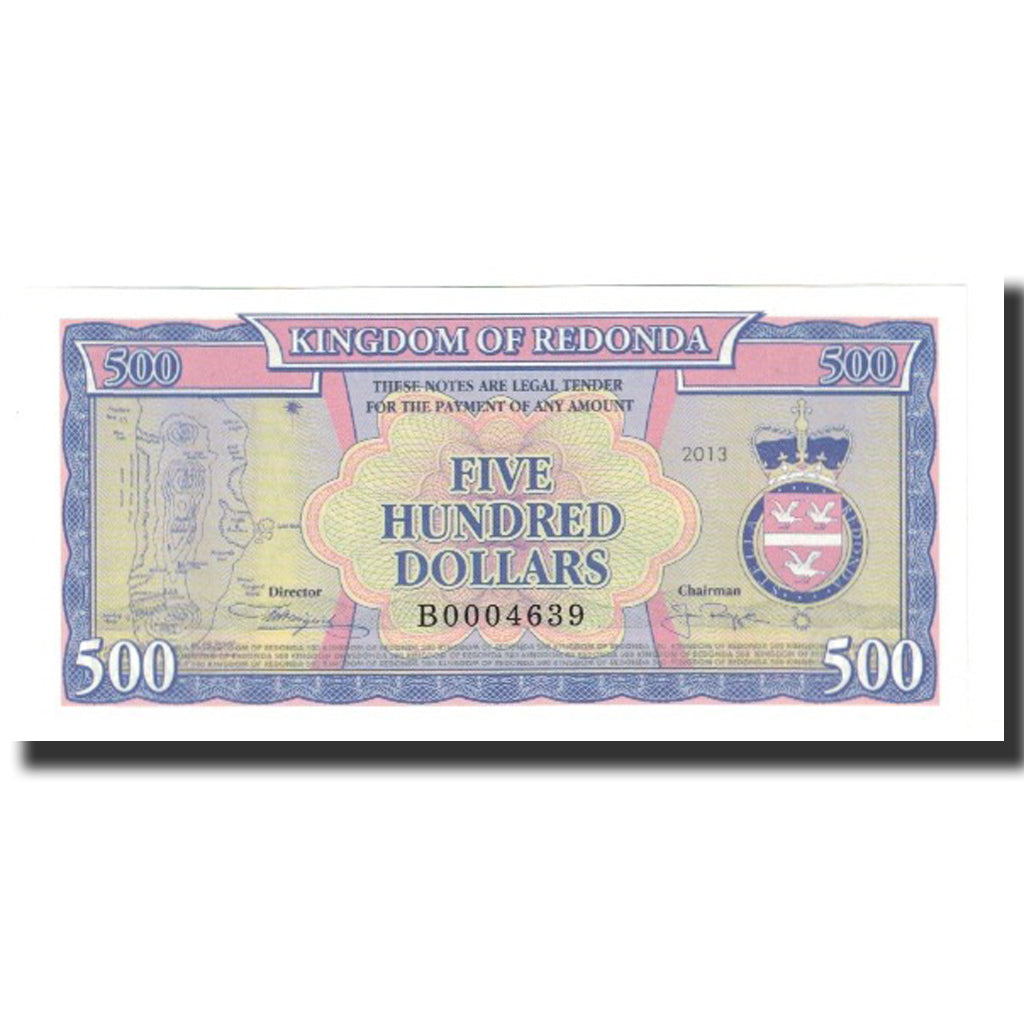 Billet, Barbados, 500 Dollars, 2013, NEUF