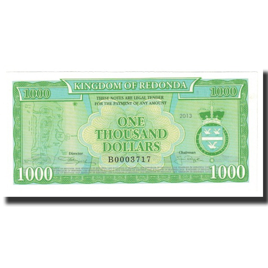 Banknote, Barbados, 1000 Dollars, 2013, UNC(65-70)