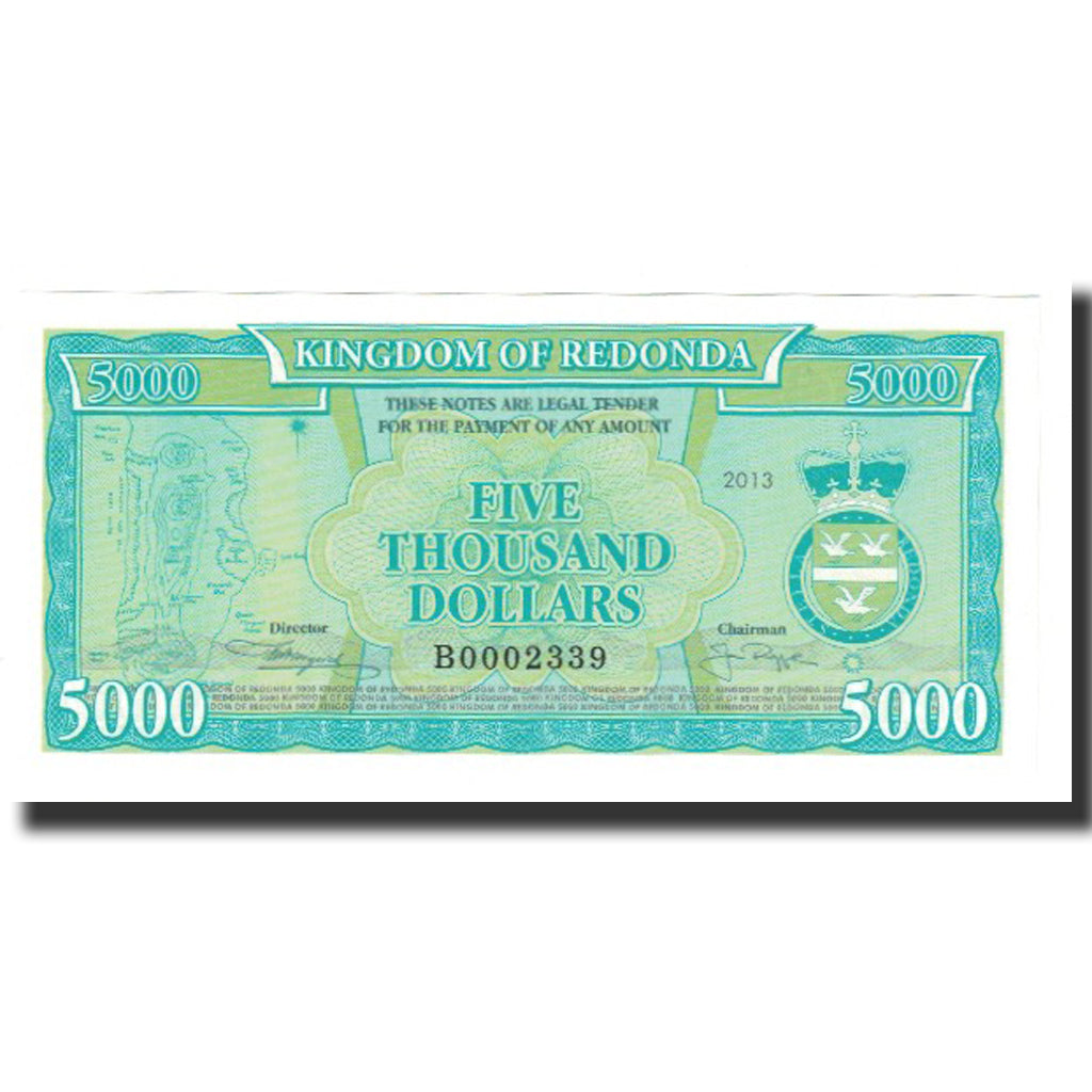 Banknote, Barbados, 5000 Dollars, 2013, UNC(65-70)