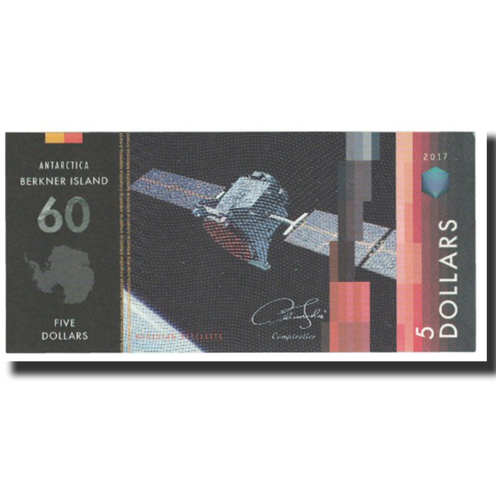 Banknot, USA, 5 Dollars, 2017, UNC(65-70)