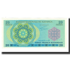 Biljet, Democratische Republiek Congo, 20 Francs, NIEUW