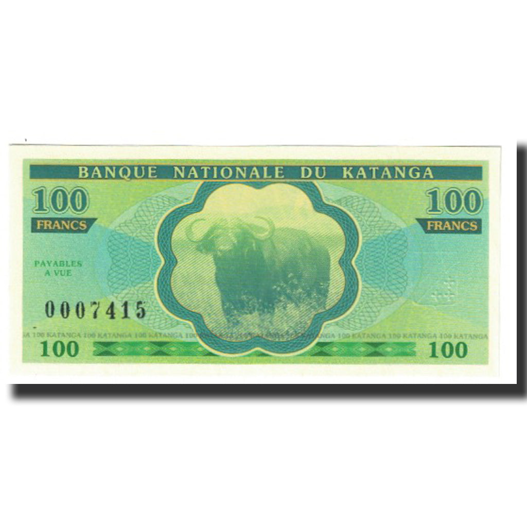 Banknote, Congo Democratic Republic, 100 Francs, UNC(65-70)