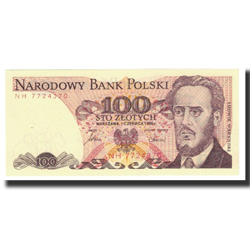 Banknote, Poland, 100 Zlotych, 1986, 1986-06-01, KM:143d, UNC(63)
