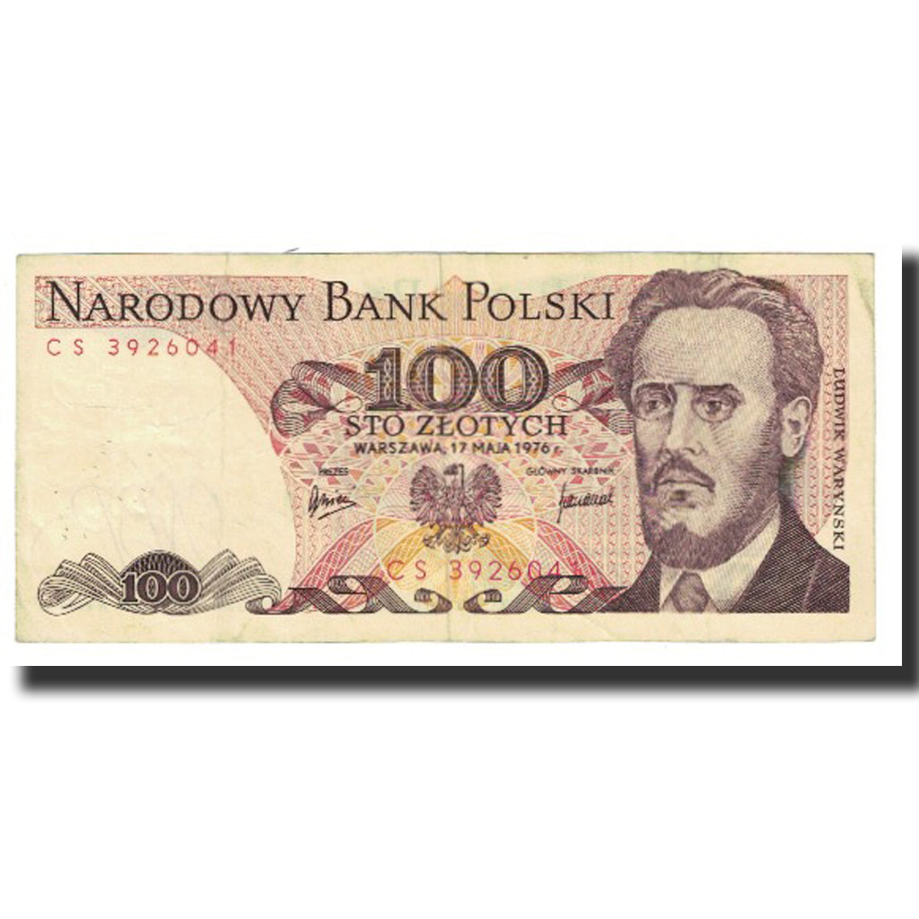 Banknote, Poland, 100 Zlotych, 1976, 1976-05-17, KM:143d, EF(40-45)