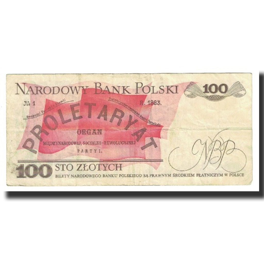 Geldschein, Polen, 100 Zlotych, 1988, 1988-12-01, KM:143d, S