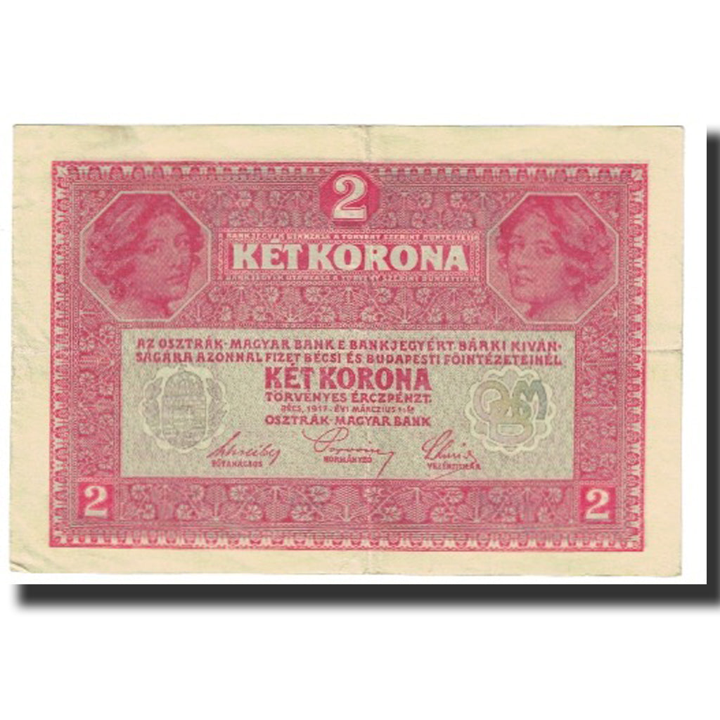 Banknote, Austria, 2 Kronen, 1917, 1917-03-01, KM:50, EF(40-45)
