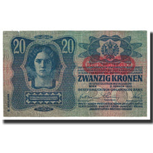 Banknote, Austria, 20 Kronen, 1913, 1913-01-02, KM:53a, UNC(63)
