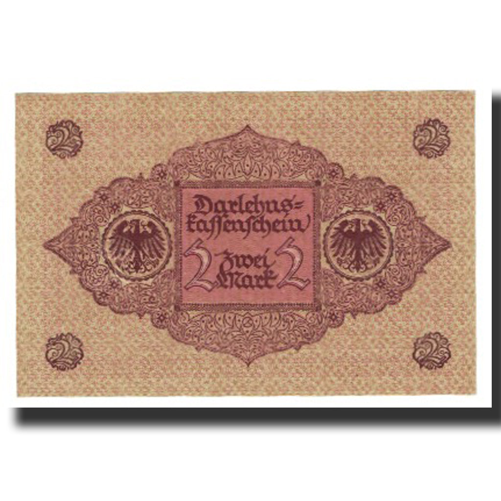 Geldschein, Deutschland, 2 Mark, 1920, 1920-03-01, KM:59, UNZ