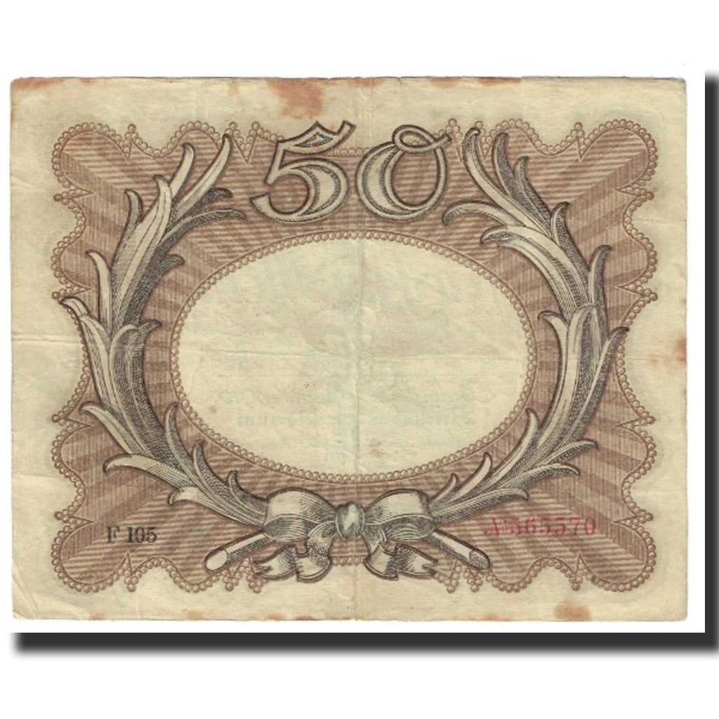 Banknote, Germany, 50 Mark, 1918, 1918-11-30, KM:65, VF(20-25)