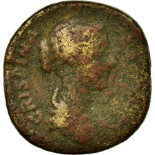 Coin, Crispina, As, Roma, F(12-15), Copper, Cohen:28