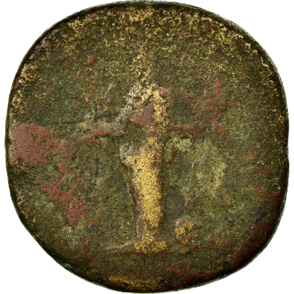 Coin, Crispina, As, Roma, F(12-15), Copper, Cohen:28