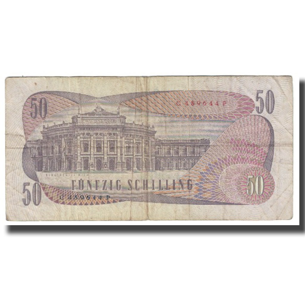 Banknote, Austria, 50 Schilling, 1970, 1970-01-02, KM:144, VF(20-25)