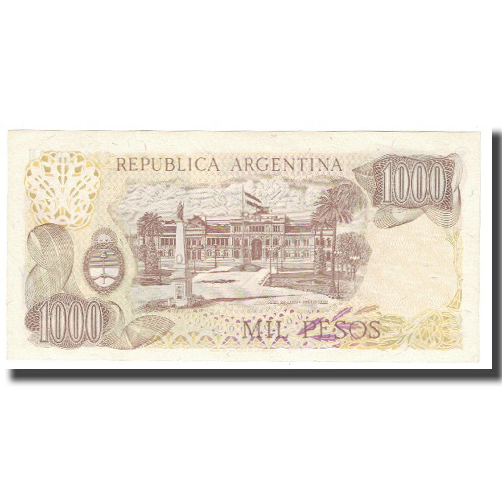 Nota, Argentina, 1000 Pesos, KM:299, AU(55-58)
