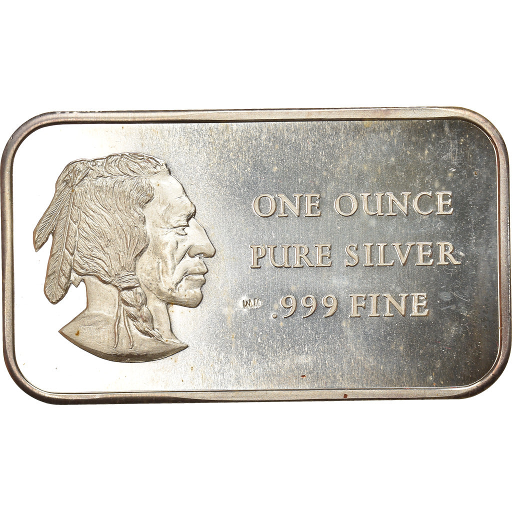 Stany Zjednoczone Ameryki, Medal, 1 TROY OZ. .999 FINE SILVER BAR 1776-1976