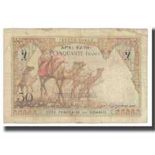 Banknot, Dżibuti, 50 Francs, VF(20-25)