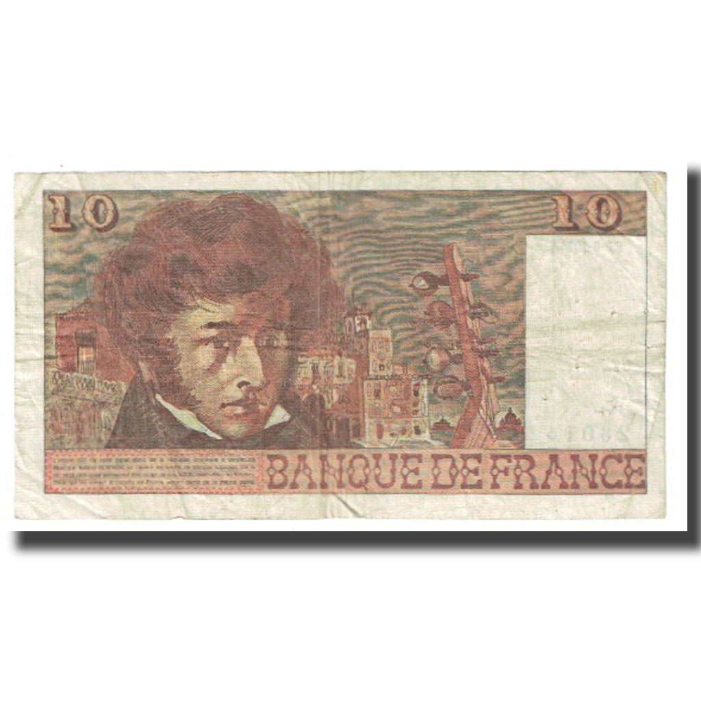France, 10 Francs, Berlioz, 1974, P. A.Strohl-G.Bouchet-J.J.Tronche, 1974-06-06