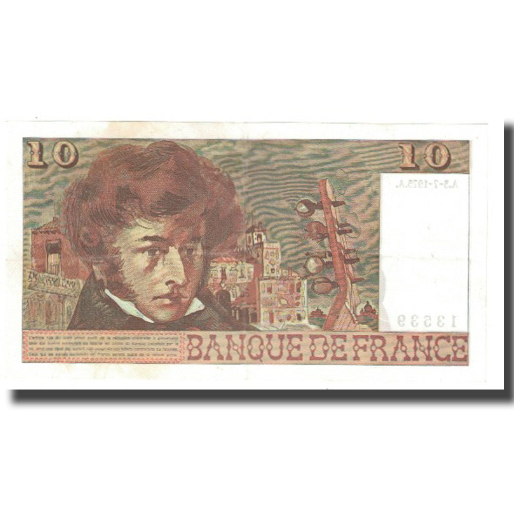 Francja, 10 Francs, Berlioz, 1975, H.Morant-P.Gargam-R.Tondu., 1975-07-03