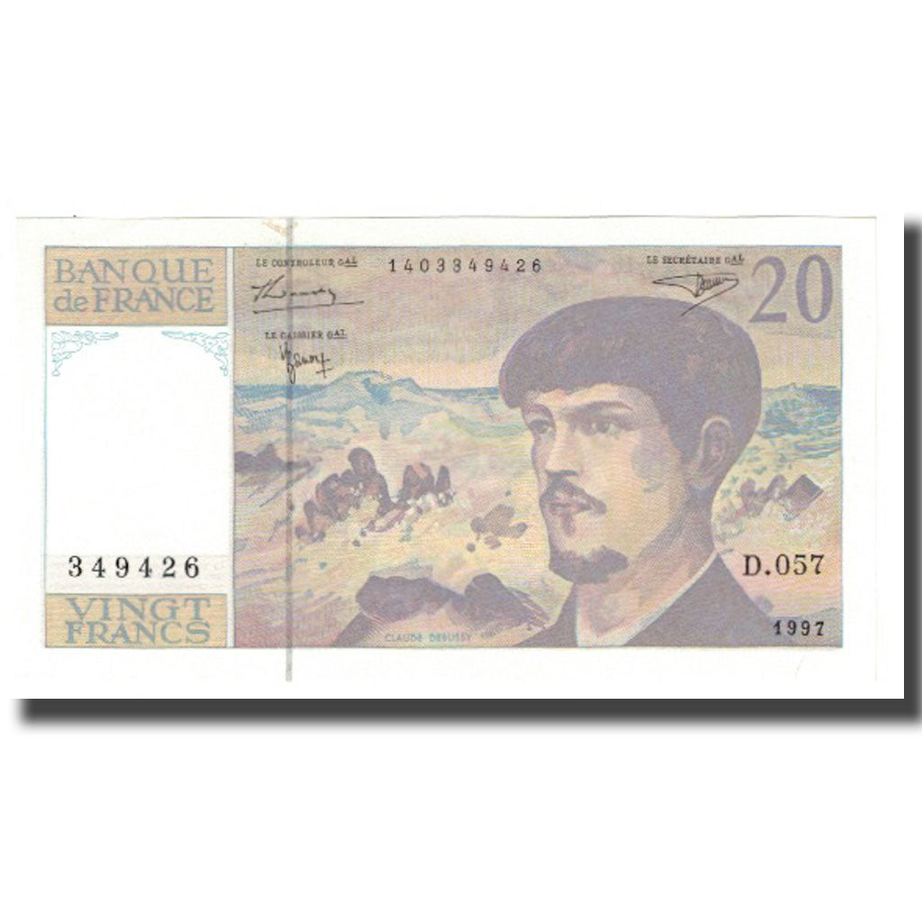 France, 20 Francs, 1997, SPL, Fayette:66ter.02, KM:151i