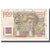 Francia, 100 Francs, Jeune Paysan, 1952, D AMBRIERES, GARGAM, 1952-09-04, MB+
