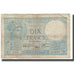 Frankrijk, 10 Francs, Minerve, 1939, platet strohl, 1939-10-19, B+