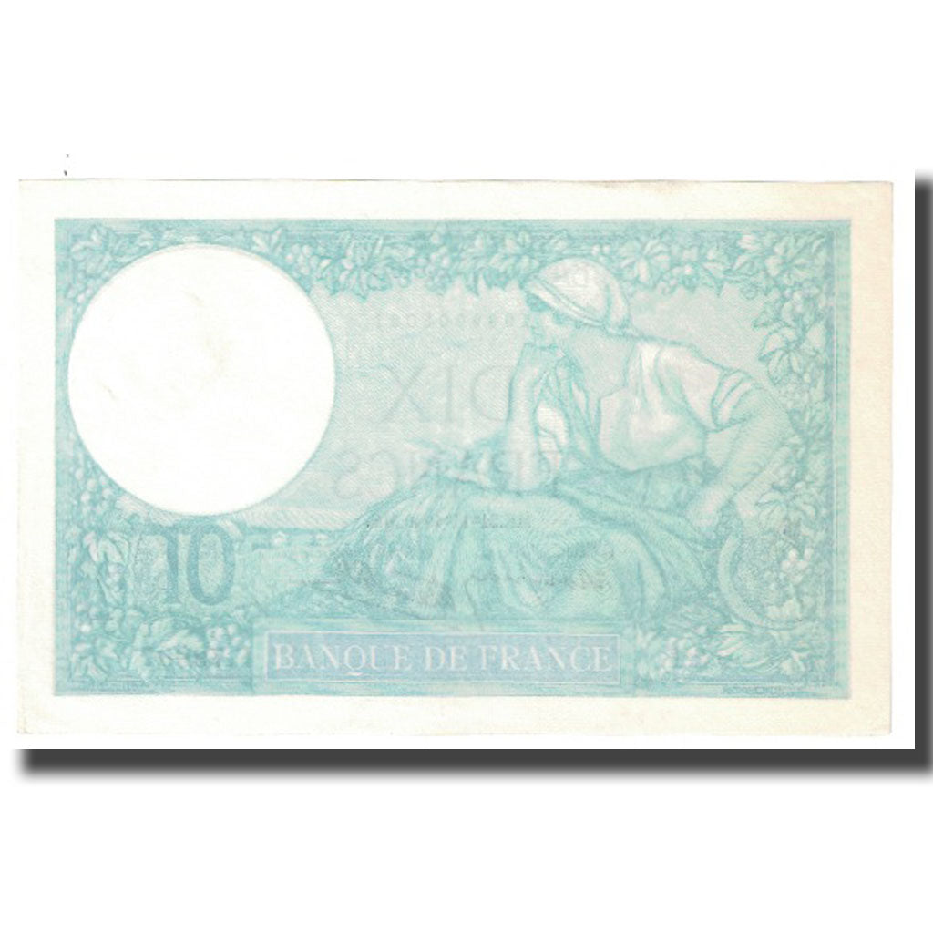 Francia, 10 Francs, Minerve, 1940, platet strohl, 1940-11-21, SPL