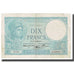 Francia, 10 Francs, Minerve, 1941, platet strohl, 1941-01-02, MBC