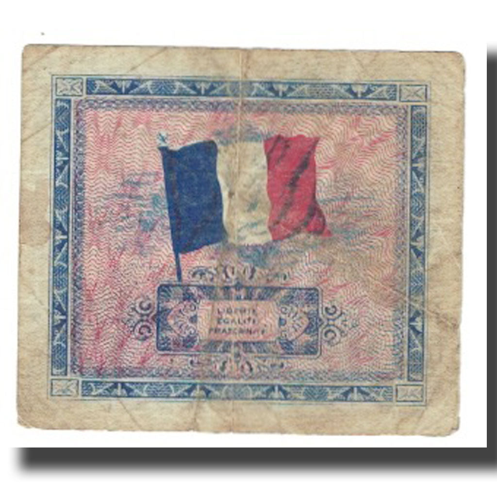 Francia, 5 Francs, Flag/France, 1944, P. Rousseau and R. Favre-Gilly, BC