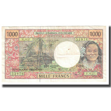 Banknot, Tahiti, 1000 Francs, KM:27d, EF(40-45)