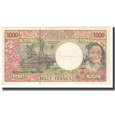 Banknot, Tahiti, 1000 Francs, KM:27d, EF(40-45)