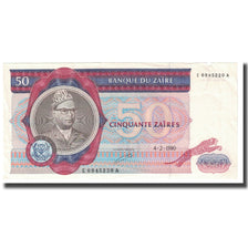 Banknote, Zaire, 50 Zaïres, 1980, 1980-02-04, KM:25a, EF(40-45)