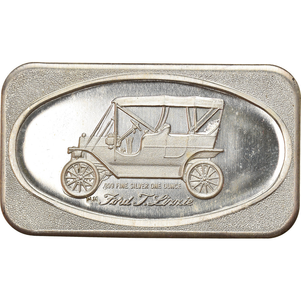 Estados Unidos de América, medalla, 1 TROY OZ. .999 FINE SILVER BAR FORD, SC