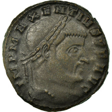 Coin, Maxentius, Follis, Ticinum, EF(40-45), Copper, Cohen:39