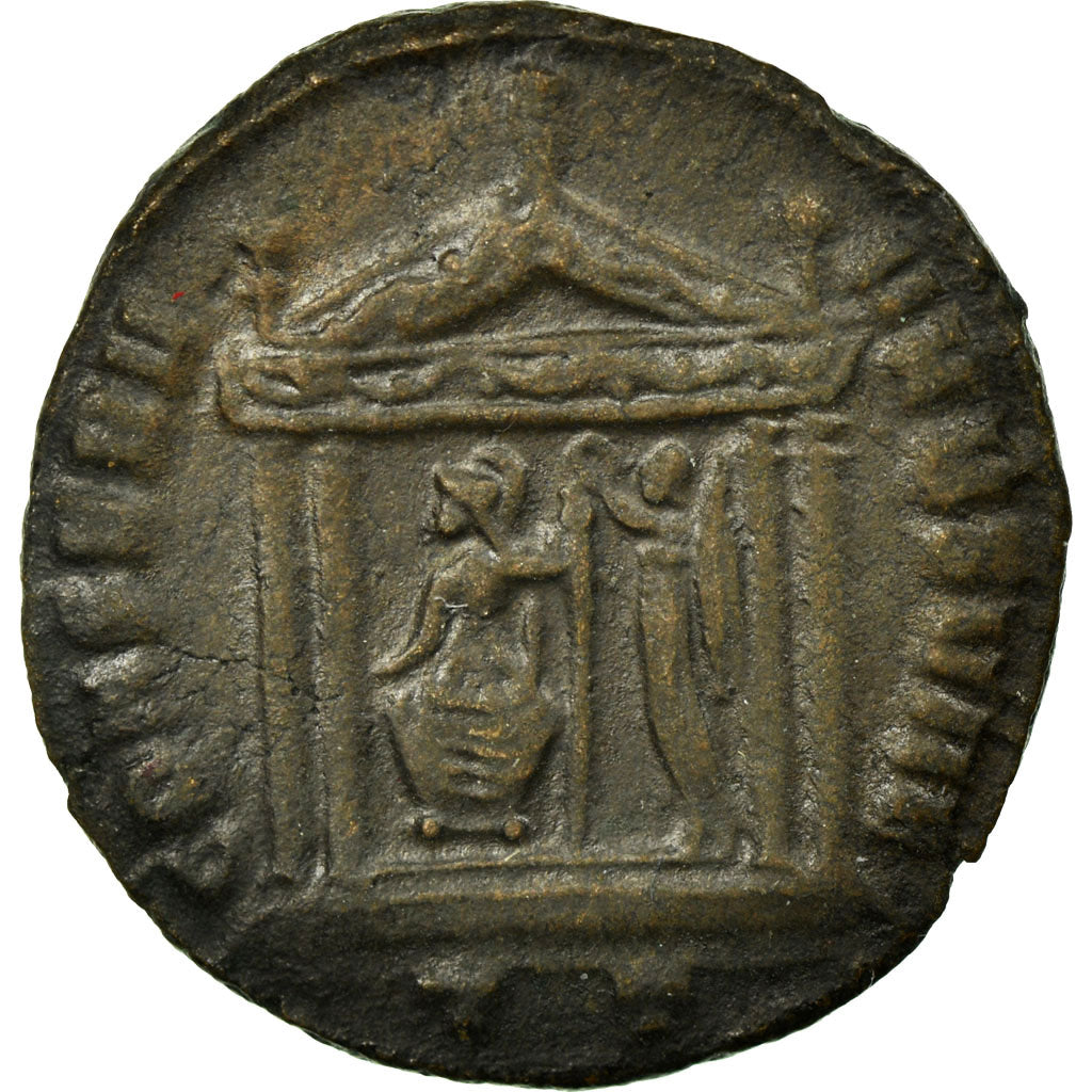 Coin, Maxentius, Follis, Ticinum, EF(40-45), Copper, Cohen:39