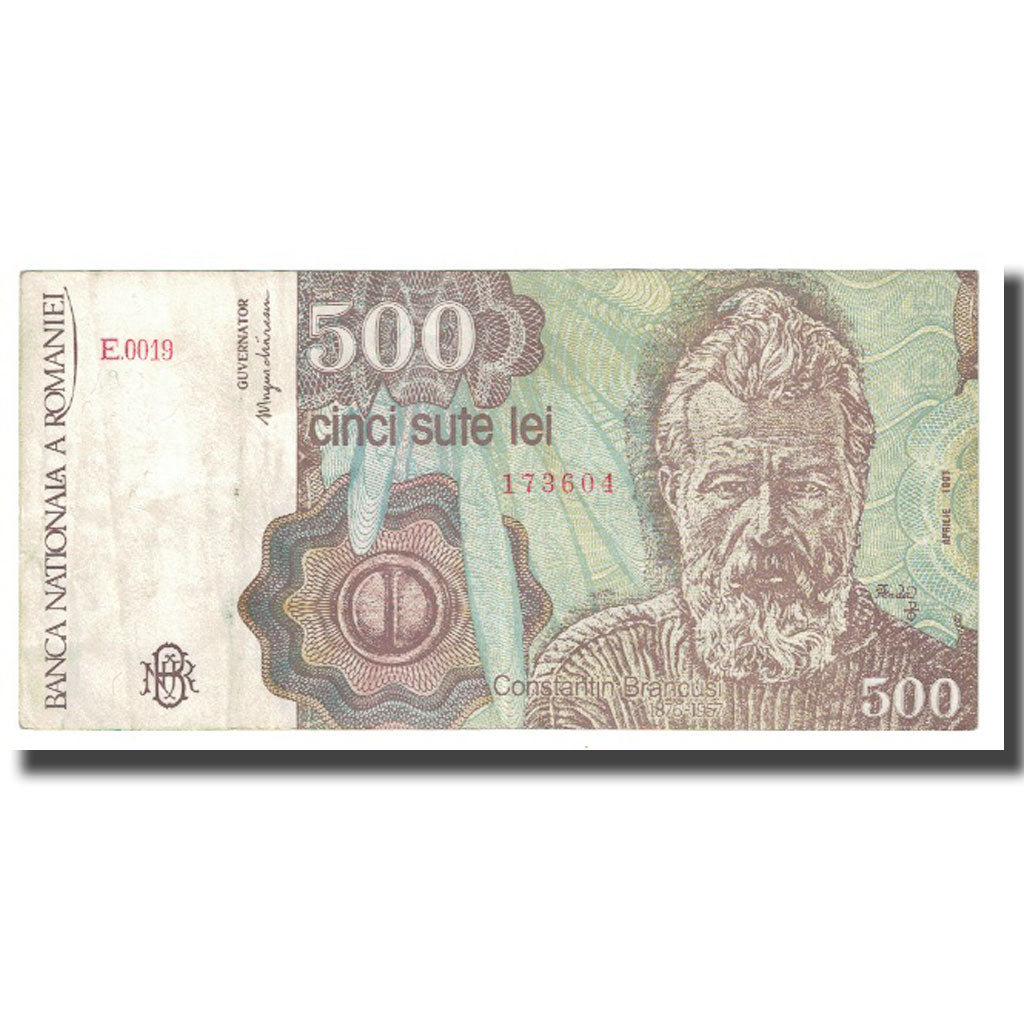 Biljet, Roemenië, 500 Lei, KM:98b, TTB