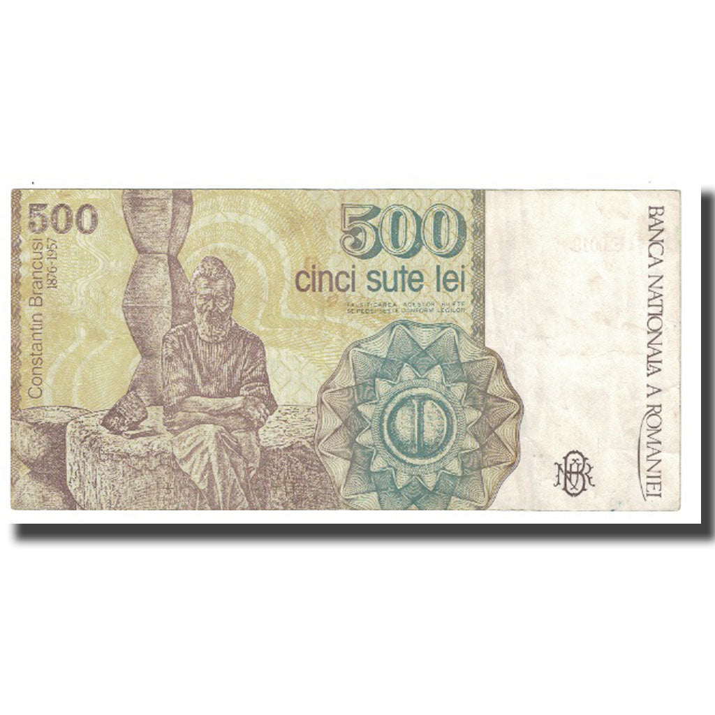 Biljet, Roemenië, 500 Lei, KM:98b, TTB