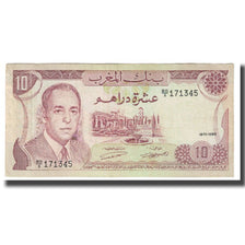 Banknot, Maroko, 10 Dirhams, 1970, Undated, KM:57a, EF(40-45)